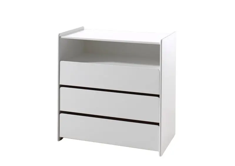 Commode KIDDY 3 Tirroirs Blanc