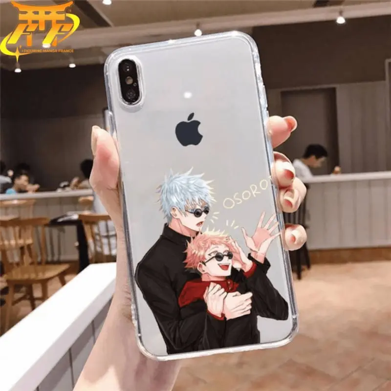 Coque iPhone Satoru Gojo et Yuji Itadori - Jujutsu Kaisen