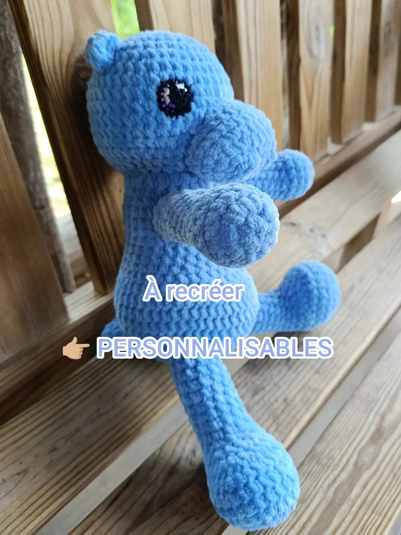 Cosmos - Hippo tranquille _ bleu outremer