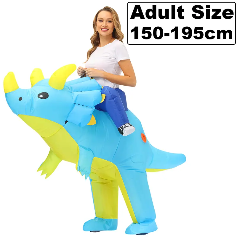 Costume Dinosaure <br> Cowboy (Adulte)