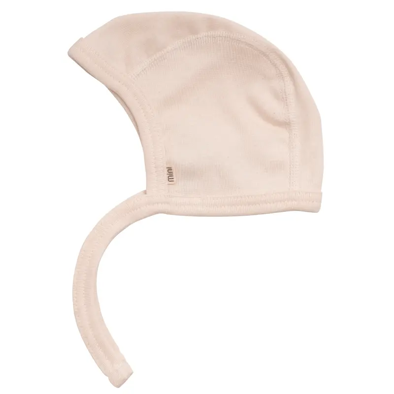 Cotton Baby Bonnet - Natural - Newborn