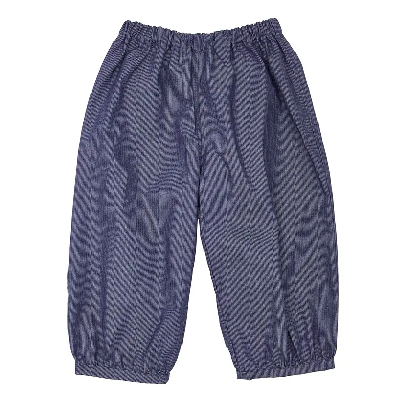 Cotton Bubble Pants - Pinstriped - 18-36m only
