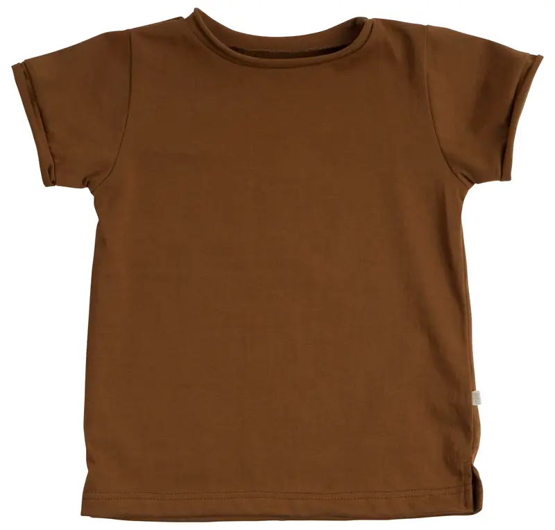 Cotton Lin T-Shirt - Amber - 12m-12y