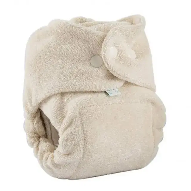 Couche lavable Newborn MiniSnap en coton bio Popolini - Pressions
