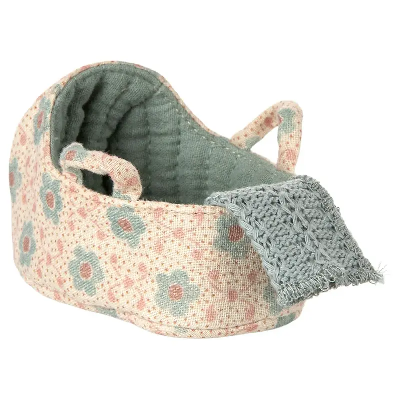 Couffin, Bébé Souris - Bleu
