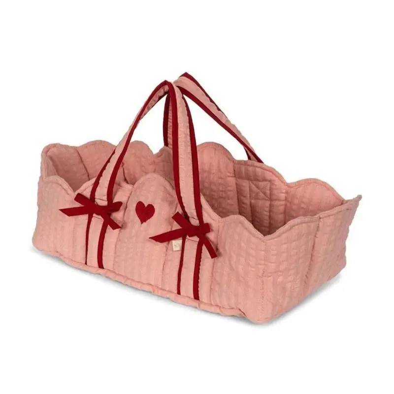 Couffin Souple Pour Poupée - Rose Douce