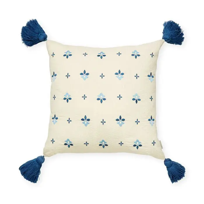 Coussin Brodé - Ocs - Capri