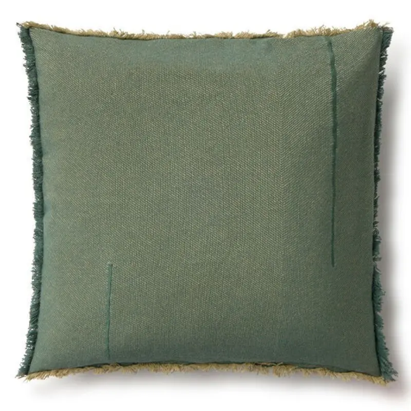 Coussin Carré Vertical Duck Green