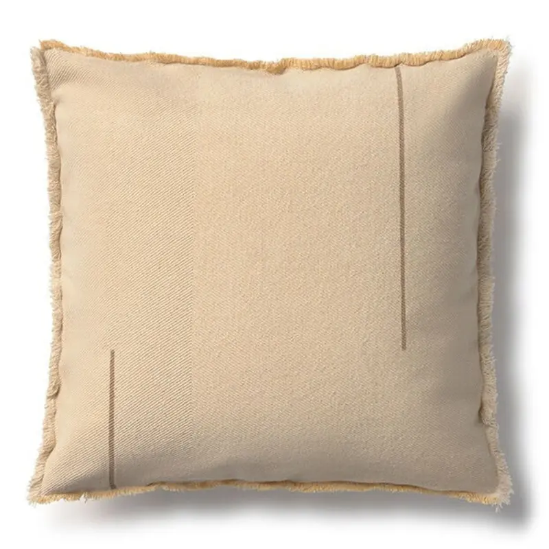 Coussin Carré Vertical Natural