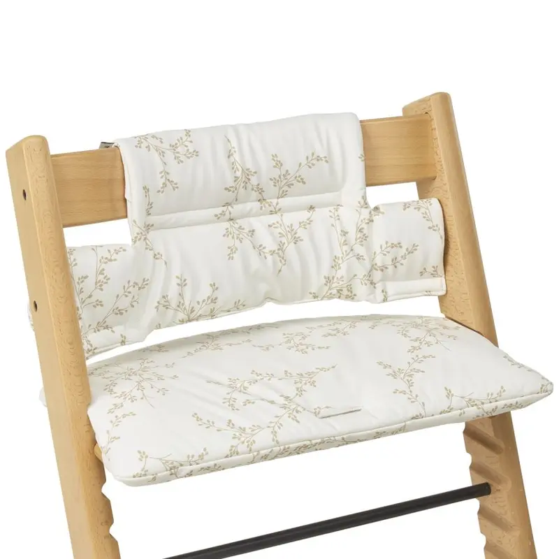 Coussin chaise haute branches - sable doux