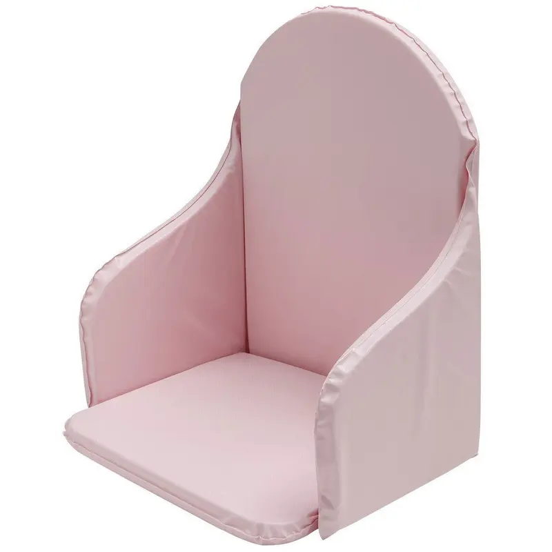 Coussin de chaise haute en PVC - Rose