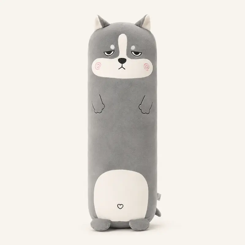 Coussin de Sol Peluche Chien Kawaii