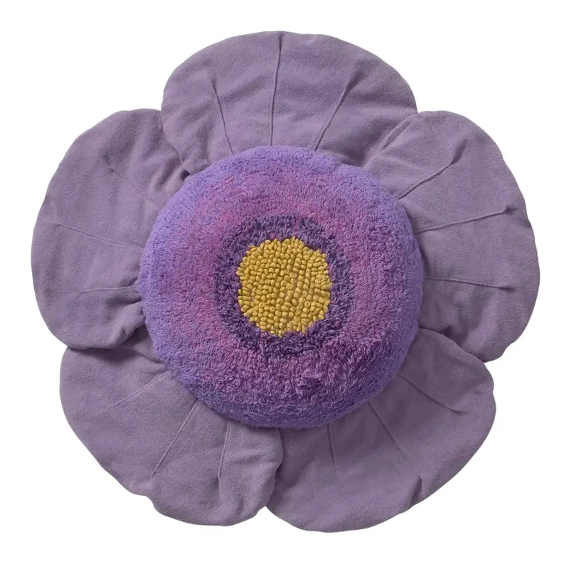 Coussin De Sol Purple Poppy