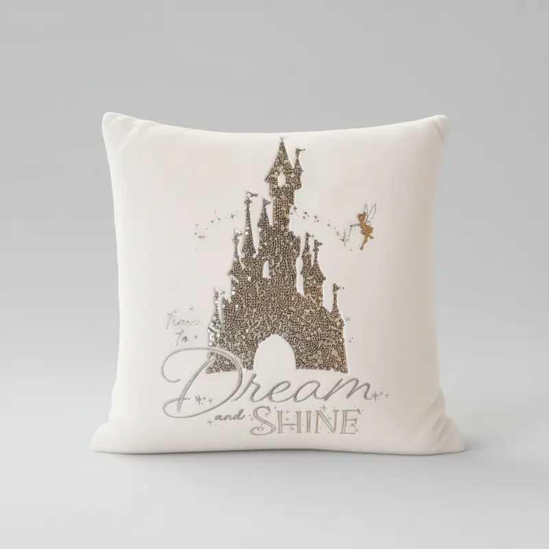Coussin Disney Dream & Shine Château – Disneyland Paris