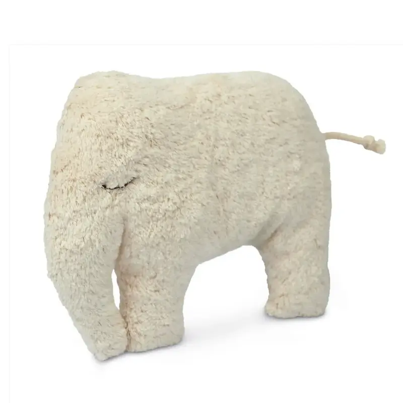 Coussin éléphant en coton bio & laine Senger Naturwelt