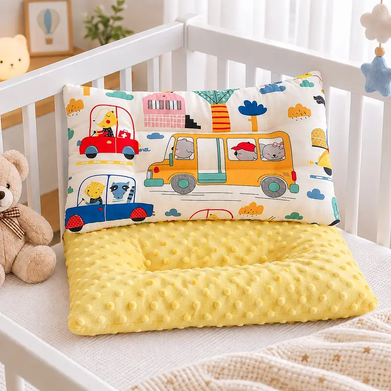 Coussin enfant réversible - Petit voyageur