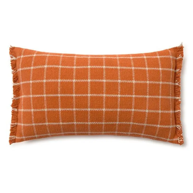 Coussin Geo Block Terracota