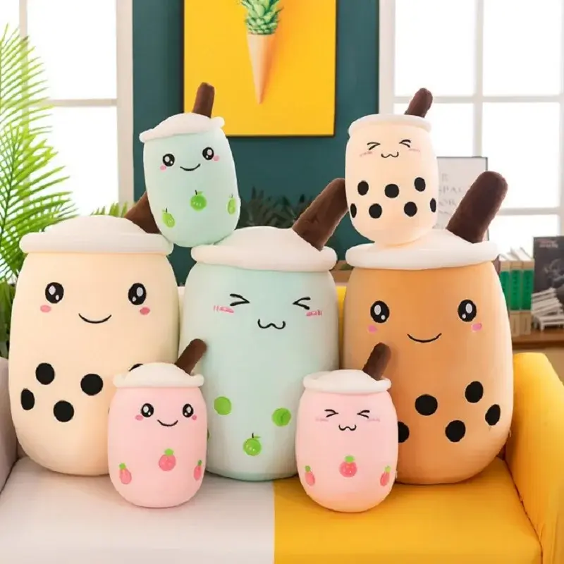 Coussin peluche bubble tea kawaii 24-70cm