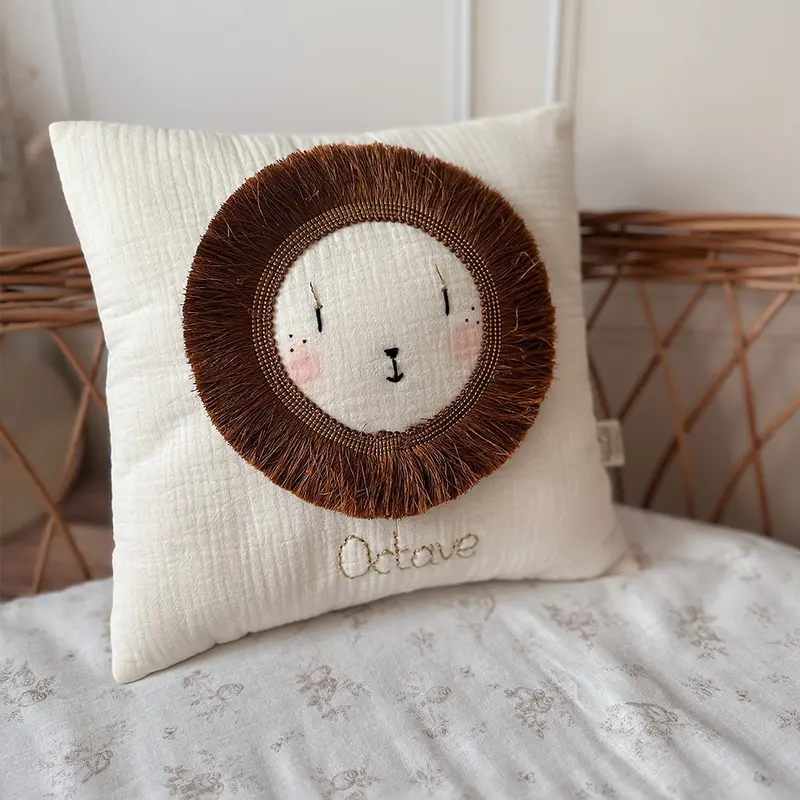 Coussin personnalisé Mr Lion