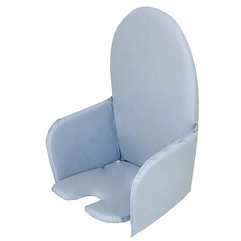 Coussin pour chaise haute Bleu Gris - Coussin chaise haute universel