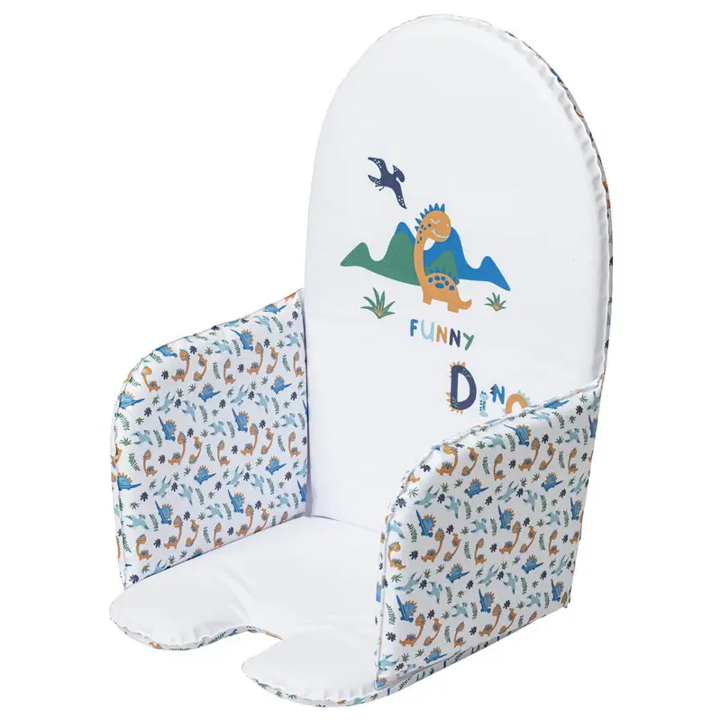 Coussin pour chaise haute Funny Dino - Coussin chaise haute universel