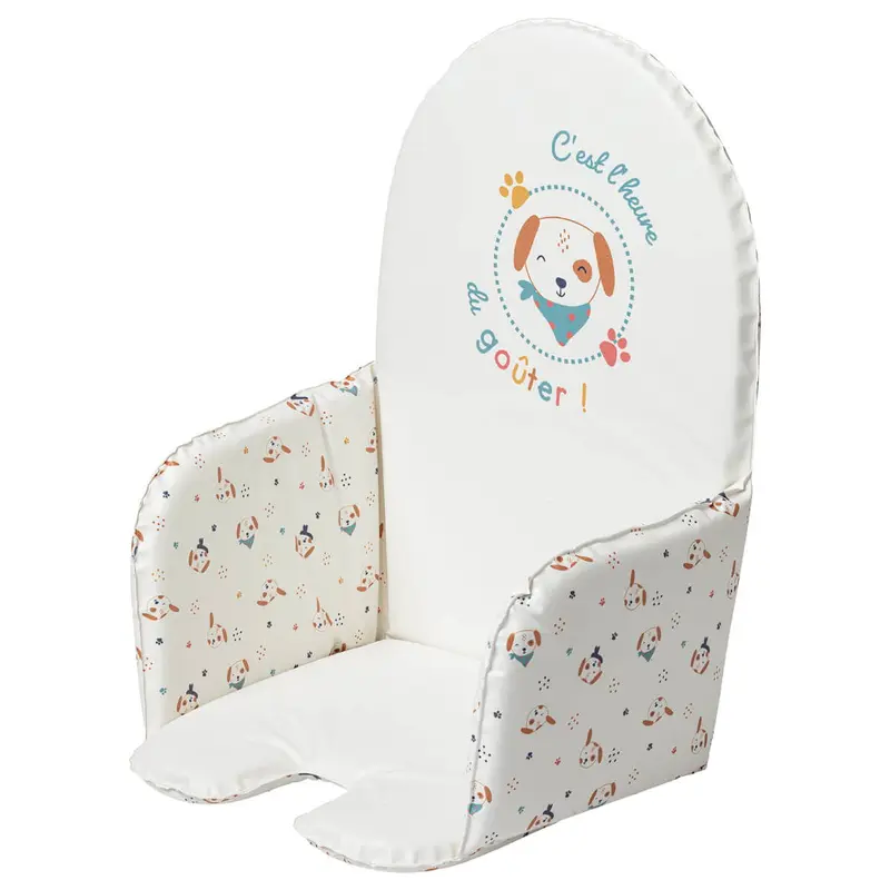 Coussin pour chaise haute Toutou - Coussin chaise haute universel