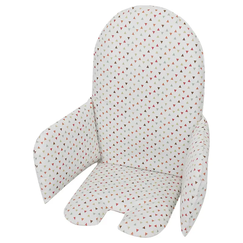 Coussin pour chaise haute Triangles - Coussin chaise haute universel