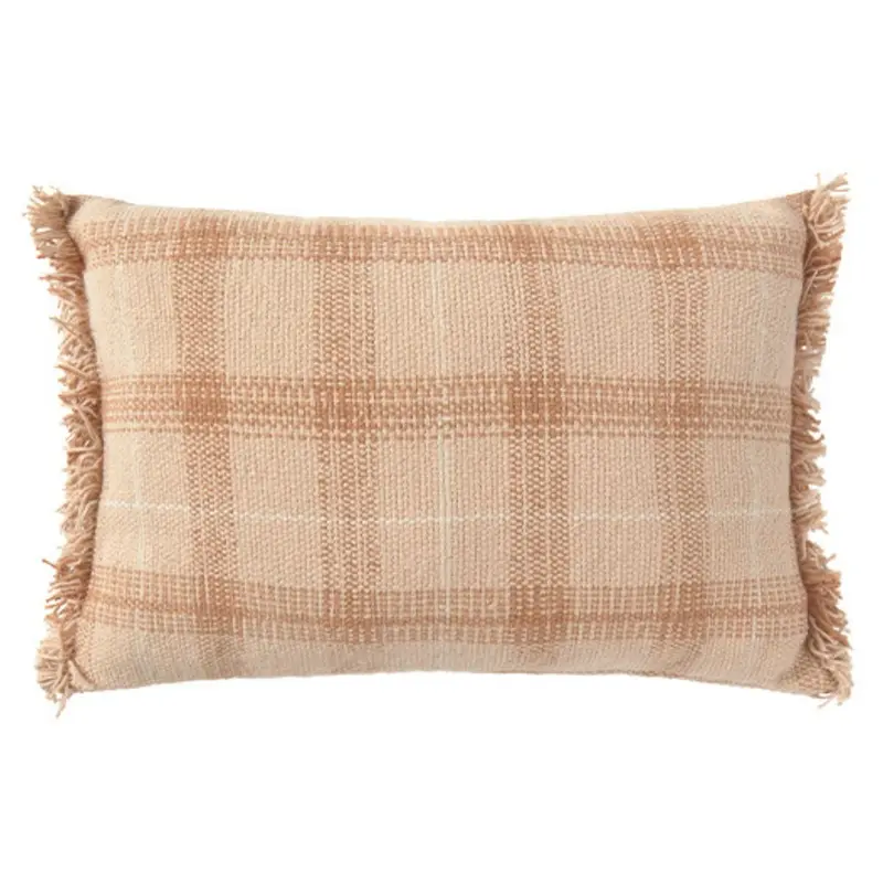Coussin Tissé Main Rose