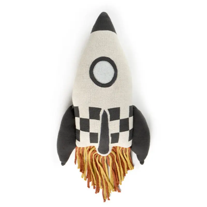 Coussin Tricoté Rocket