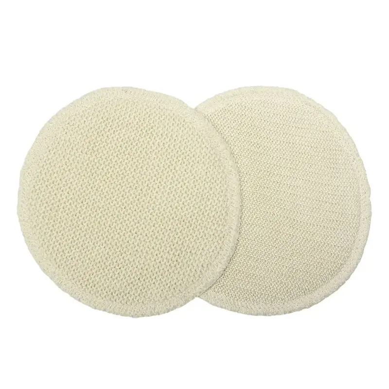 Coussinets d'allaitement lavables Laine et soie Disana - 14cm