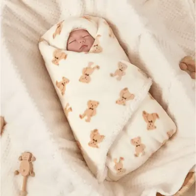 Couverture Bébé Animaux - Câlinou