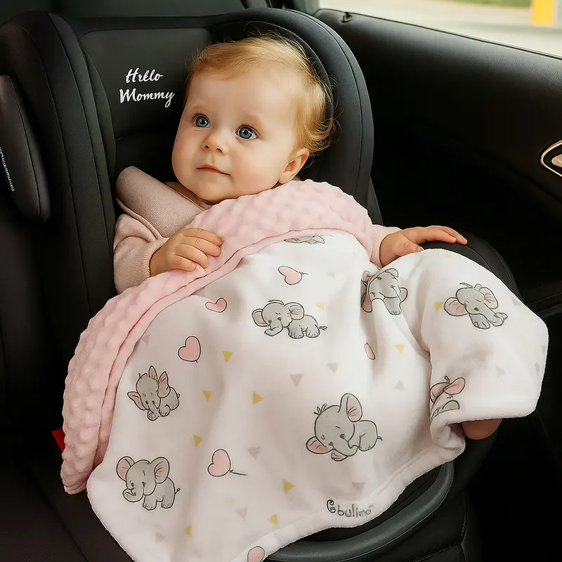 Couverture Bebe Eléphant - Bébuline