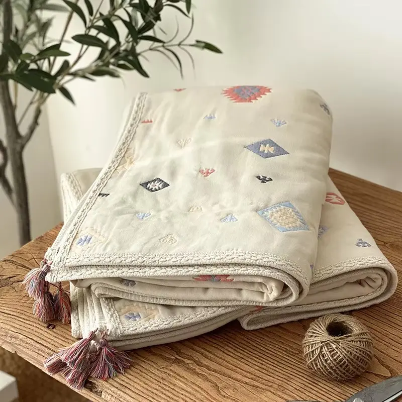 COUVERTURE BEBE EN COTON BIOLOGIQUE│NaturaDouce
