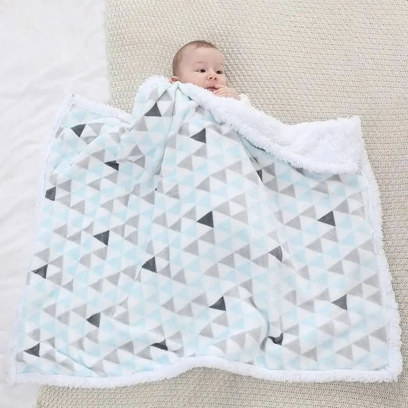 Couverture Bébé en Polaire – 76 × 102 cm