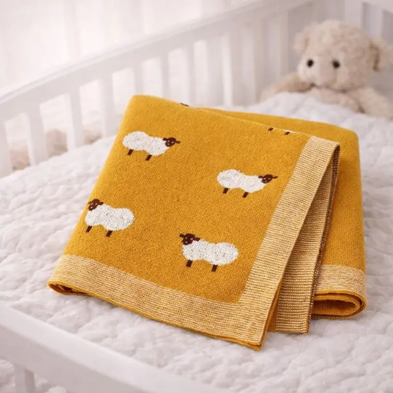 Couverture Bébé - Imprimée Mouton