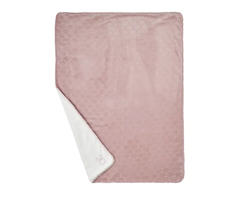 Couverture Bébé Lapidou Rose