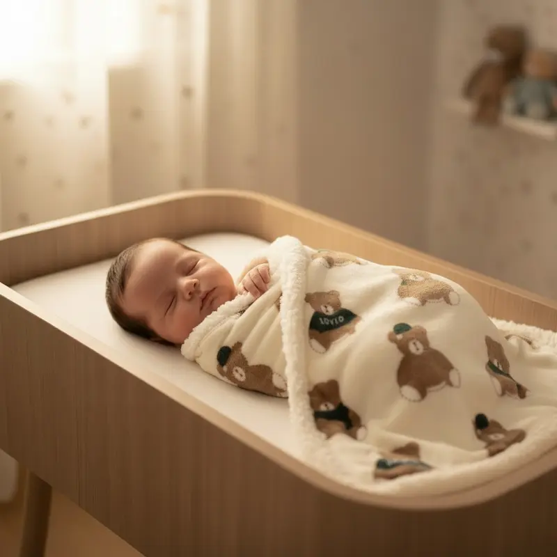 Couverture bébé | Nuage de coton