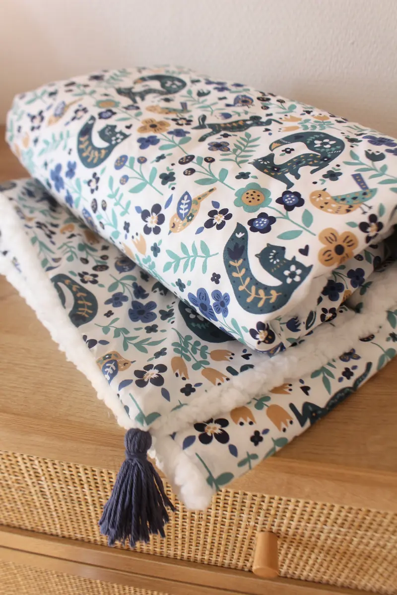 Couverture bébé personnalisable - Louison