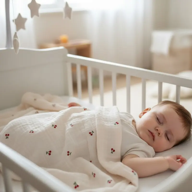 COUVERTURE BEBE | Plume Coton