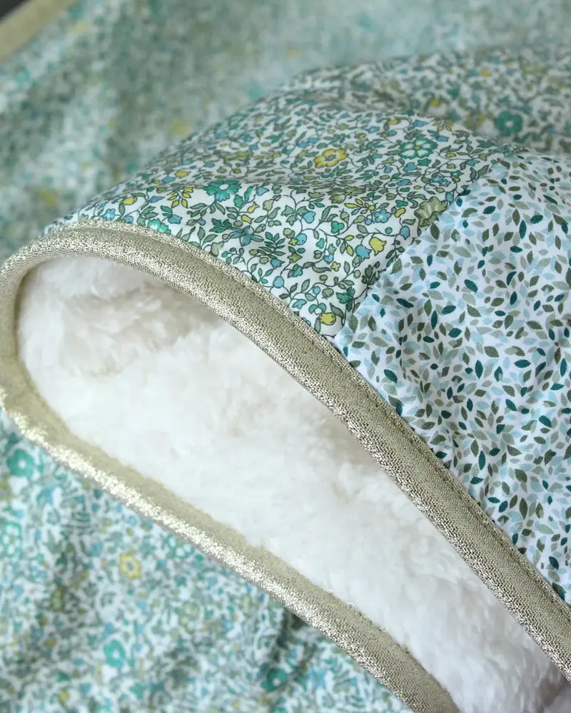 Couverture bébé polaire Liberty Andréa