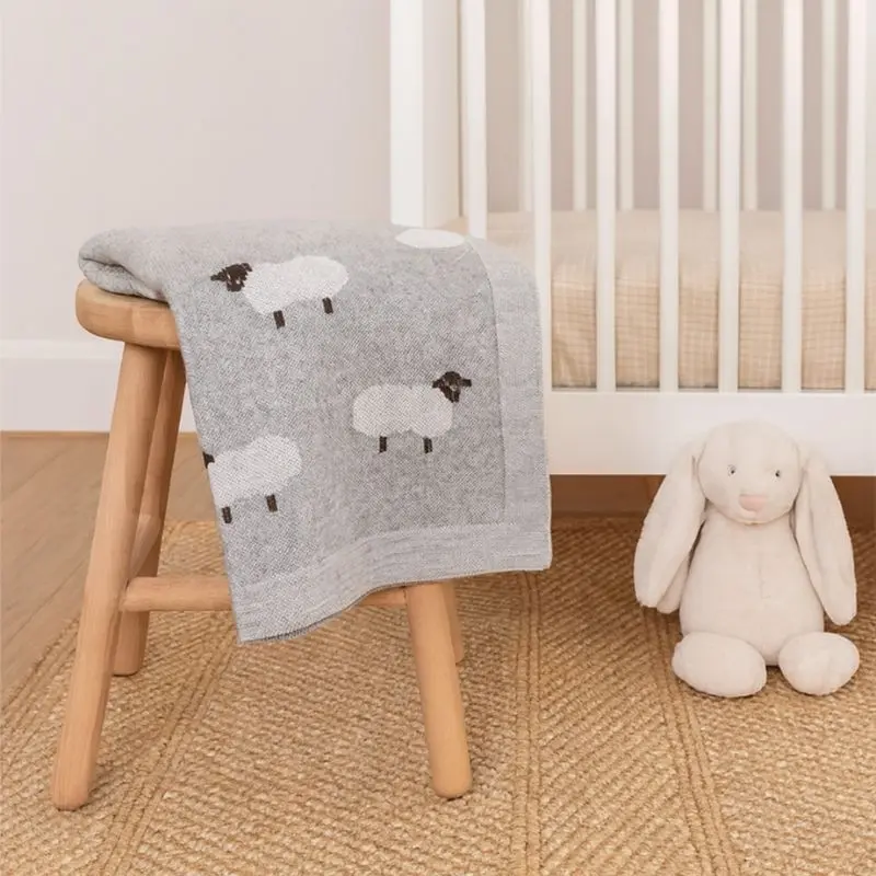 Couverture bébé tricot