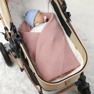 Couverture bébé - Tricot | SoftNest