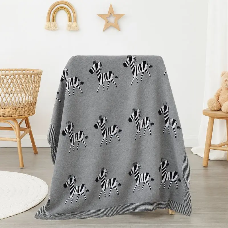 Couverture bébé-zèbre