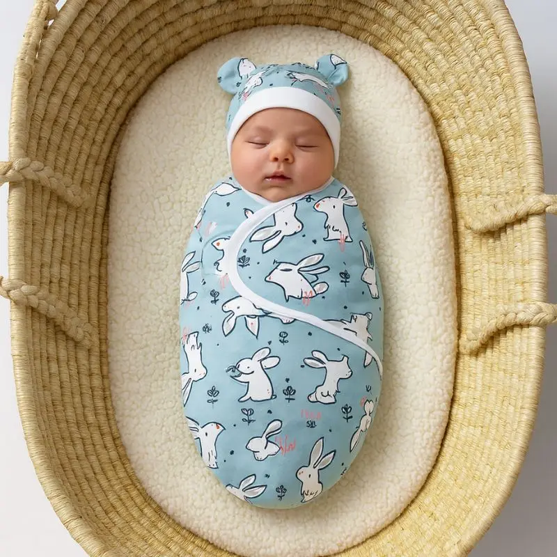 Couverture d'émmaillotage - bébé douce