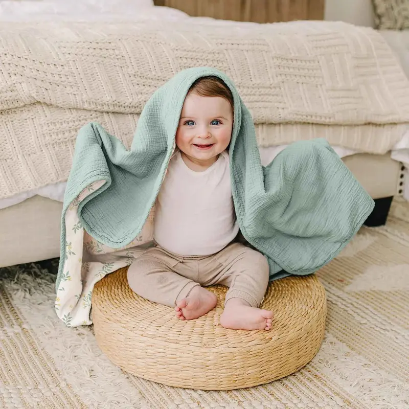 COUVERTURE DOUCE BEBE | Mousseline Respirante