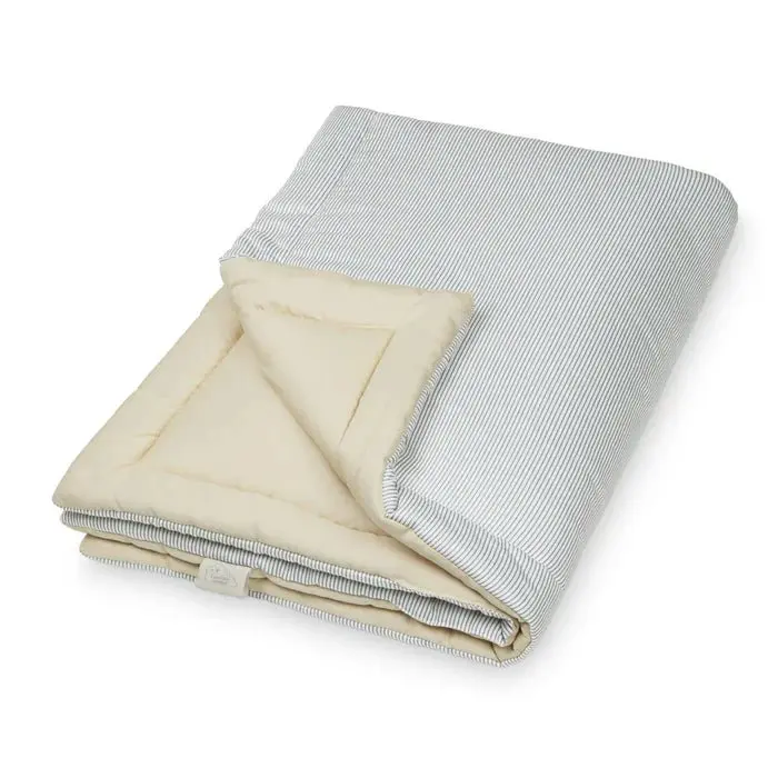 Couverture Douce - Ocs Classic Rayures Bleues