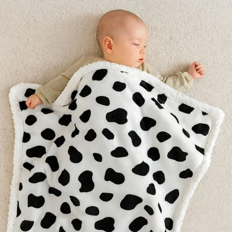 Couverture laine bébé