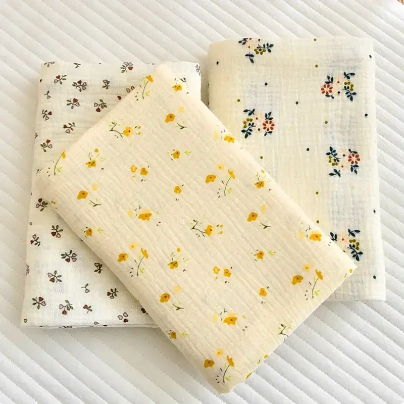 Couverture mousseline coton été pour nouveau-né