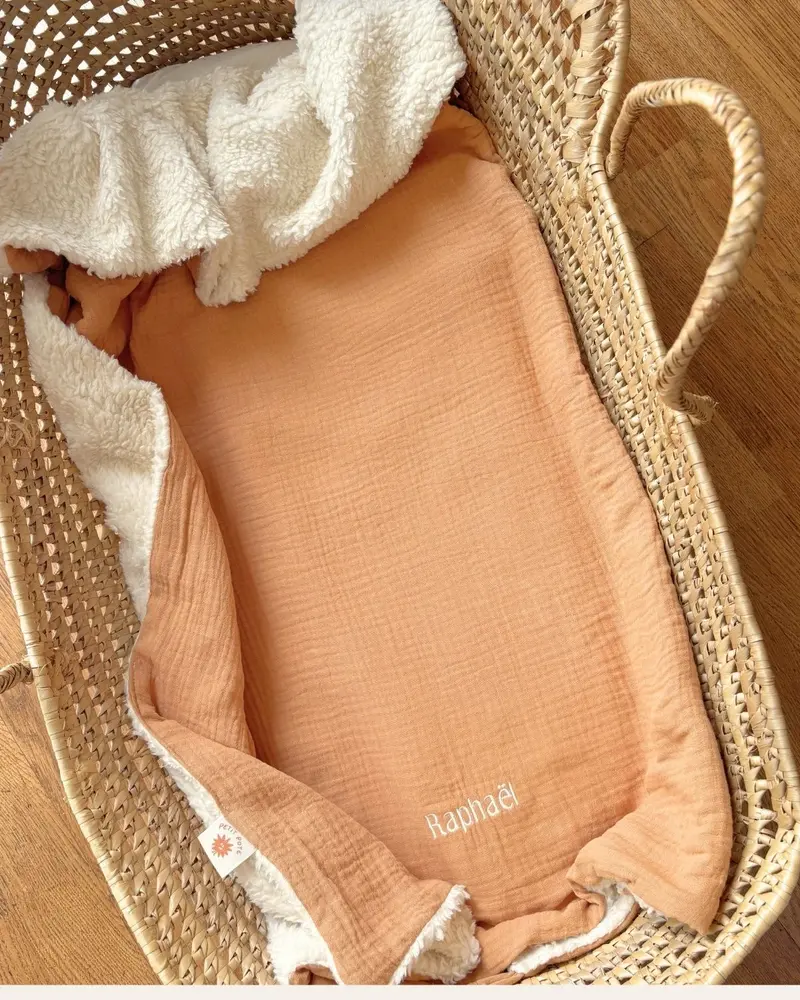Couverture personnalisée / Coton bio