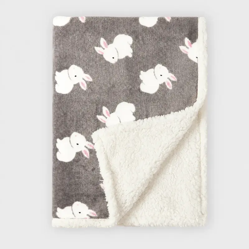 Couverture Polaire Lapin - Hiver
